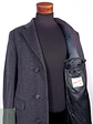 Abrigo Largo Plomo The Original Teller Coat Lana Talla L - Miniatura 14
