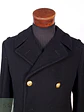 Abrigo Marinero Naval Academy Negro 100% Lana Talla ML - Miniatura 5