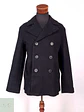 Abrigo Marinero Old Navy Negro Mezcla Lana Talla M - Miniatura 1
