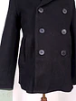 Abrigo Marinero Old Navy Negro Mezcla Lana Talla M - Miniatura 2