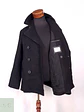 Abrigo Marinero Old Navy Negro Mezcla Lana Talla M - Miniatura 8