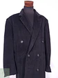 Abrigo Gianfranco Ruffini Largo Plomo Cashmere Lana Talla XL - Miniatura 4
