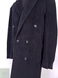Abrigo Gianfranco Ruffini Largo Plomo Cashmere Lana Talla XL - Miniatura 8