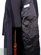 Abrigo Gianfranco Ruffini Largo Plomo Cashmere Lana Talla XL - Miniatura 13