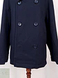 Abrigo Marinero Merona Azul 60% Lana Talla XL - Miniatura 3