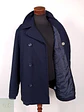 Abrigo Marinero Merona Azul 60% Lana Talla XL - Miniatura 9