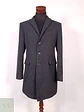 Abrigo Rissikio Plomo 50% Lana Italiano Talla M - Miniatura 1