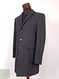Abrigo Rissikio Plomo 50% Lana Italiano Talla M - Miniatura 6
