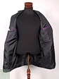 Abrigo Rissikio Plomo 50% Lana Italiano Talla M - Miniatura 9
