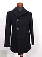 Abrigo Marinero Cavalier Clothes Negro 100% Lana Talla M - Miniatura 3