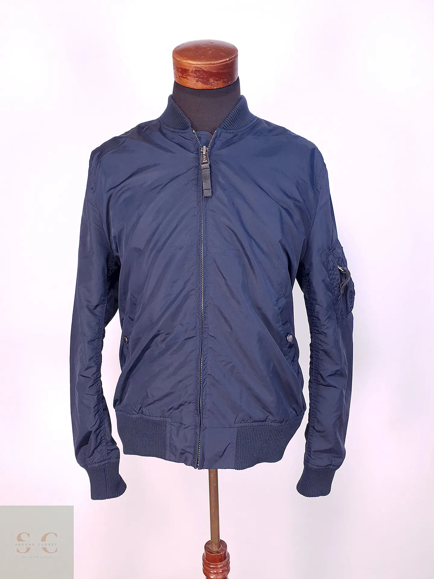 Chaqueta Azul Alpha Industries Talla M 5