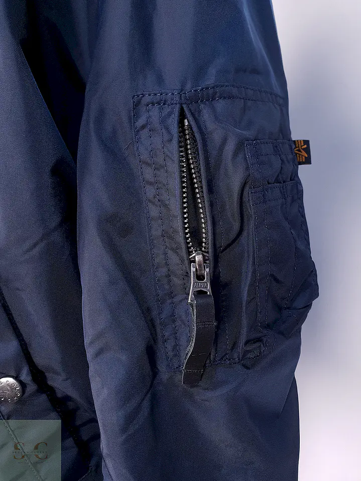Chaqueta Azul Alpha Industries Talla M 12