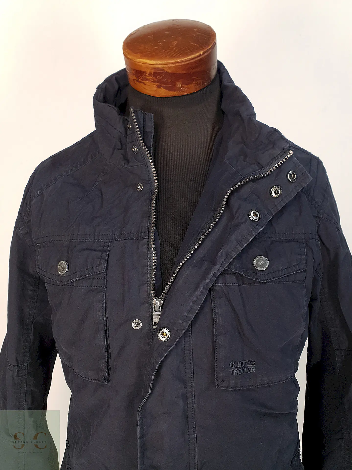Chaqueta Azul Globe Trotter Talla LXL 4