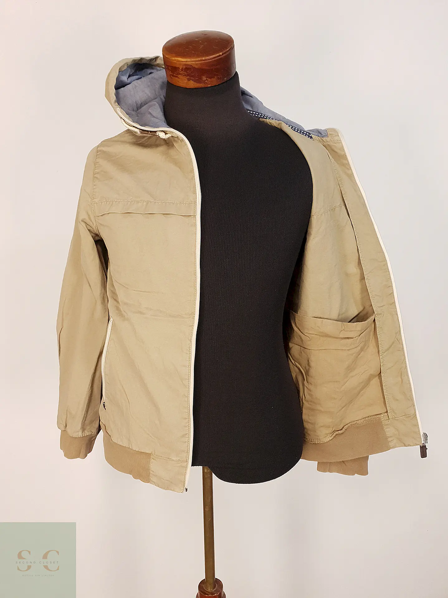 Chaqueta Caqui Tom Tailor Denim Talla S 5