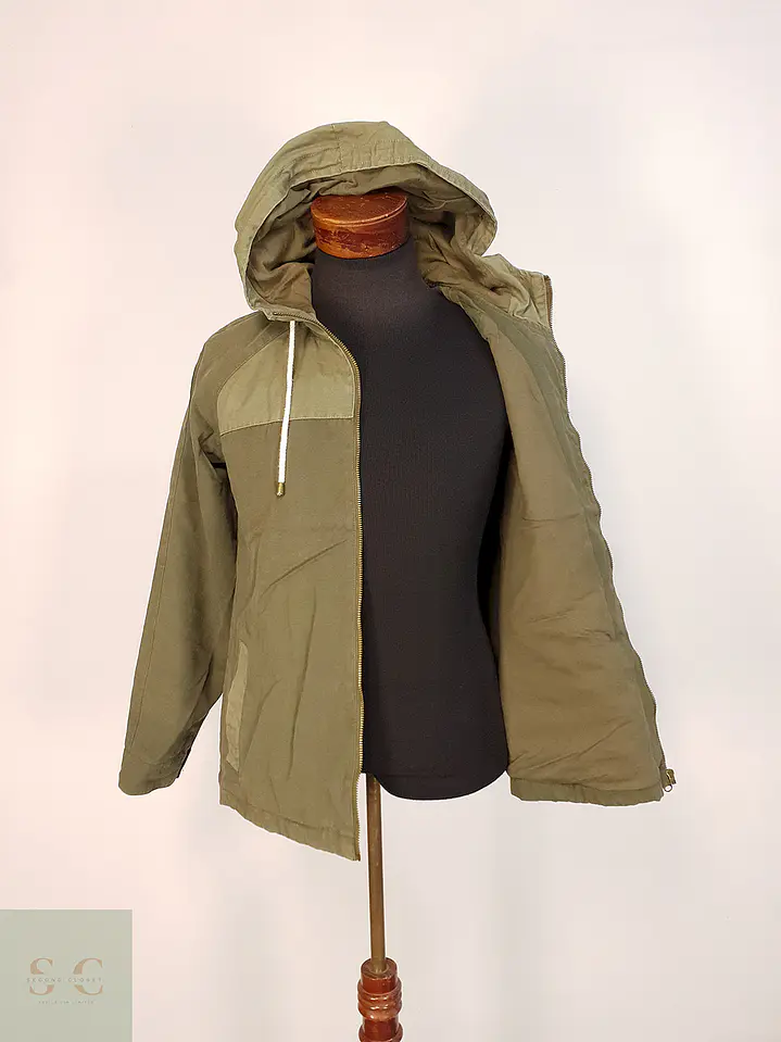 Chaqueta Verde Talla XS-S 4
