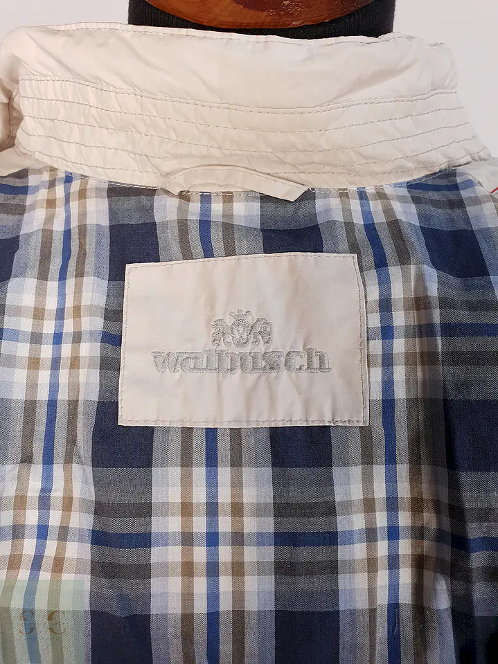 Chaqueta Vintage Walbusch Blanca Talla M 7