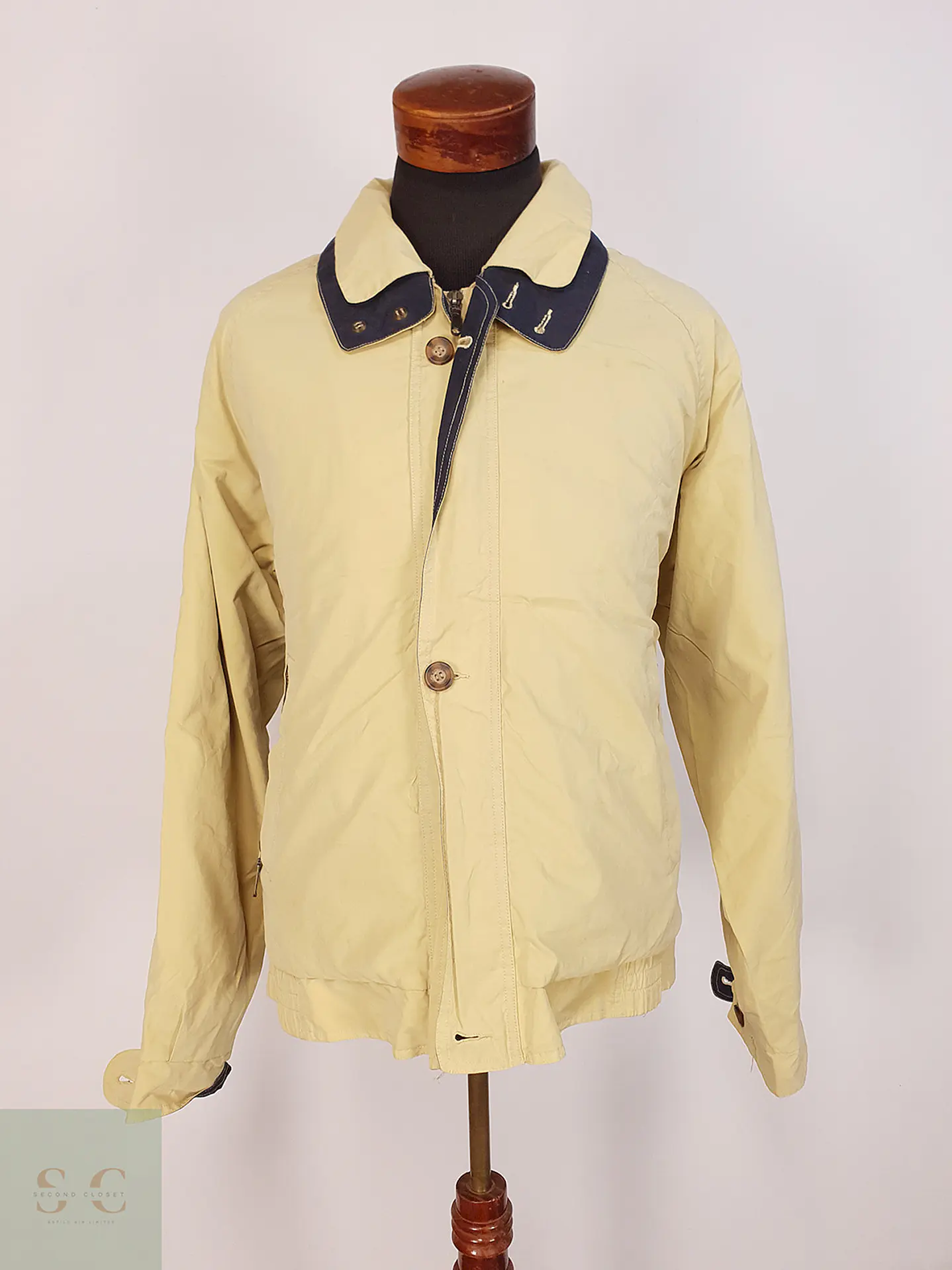 Chaqueta Vintage Mostaza Louis Philippe Talla XL 1