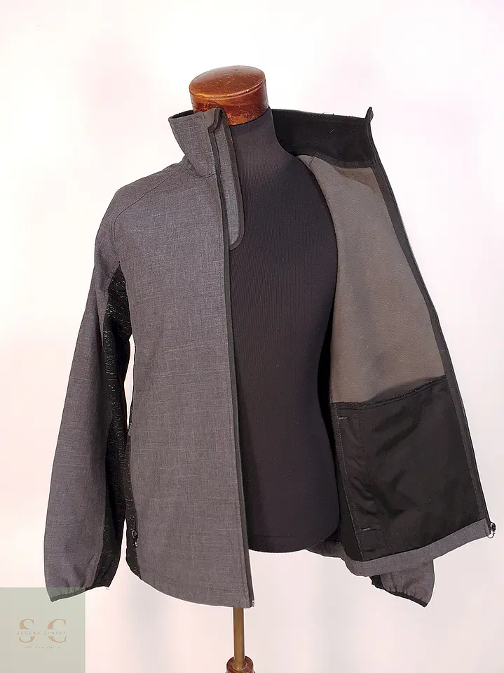 Chaqueta Símil Softshell Plomo Talla L 3