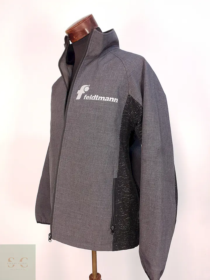 Chaqueta Símil Softshell Plomo Talla L 4