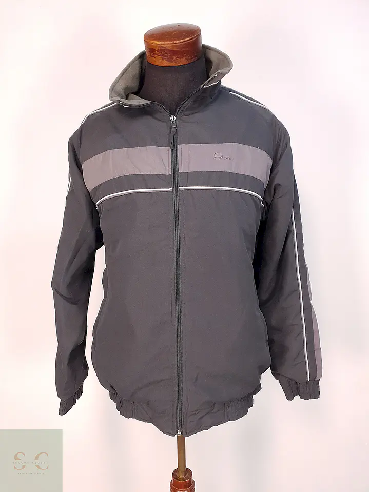 Chaqueta Deportiva Plomo Talla XL 1