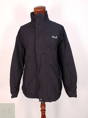 Chaqueta Negra Jack Wolfskin Talla XL