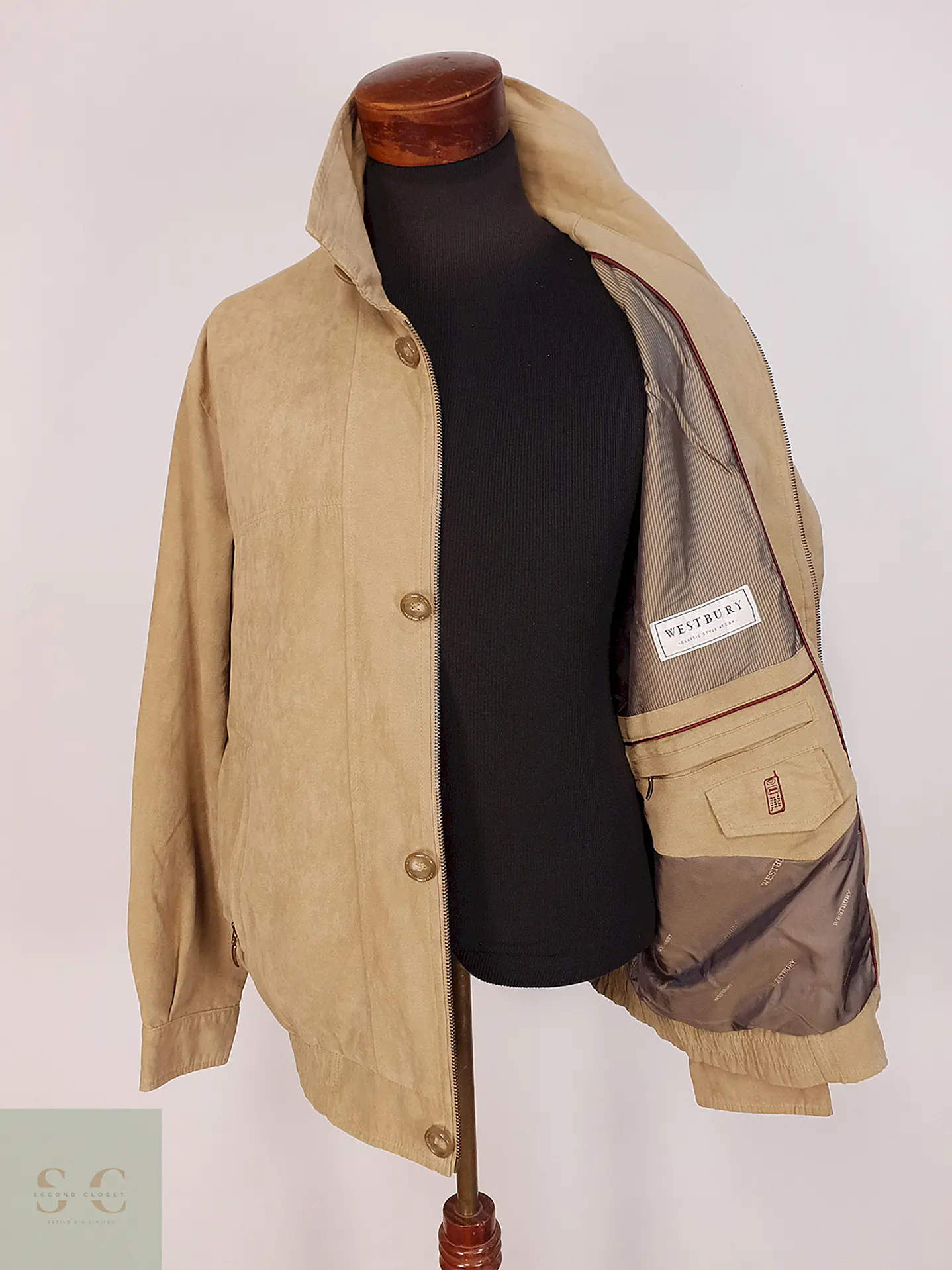Chaqueta Vintage Camel Westbury Talla XL-XXL 6