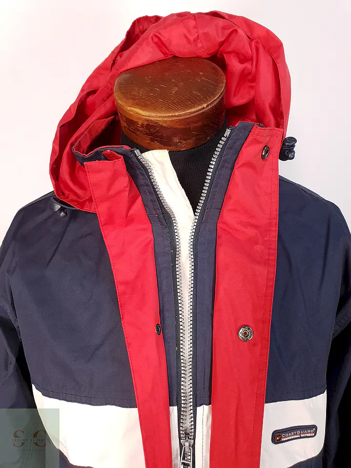 Chaqueta Azul Coast Guard Outdoor Talla XL 5