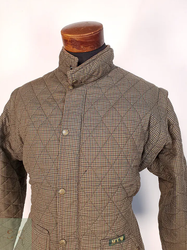 Chaqueta Vintage Verde Café MLW Talla M 3