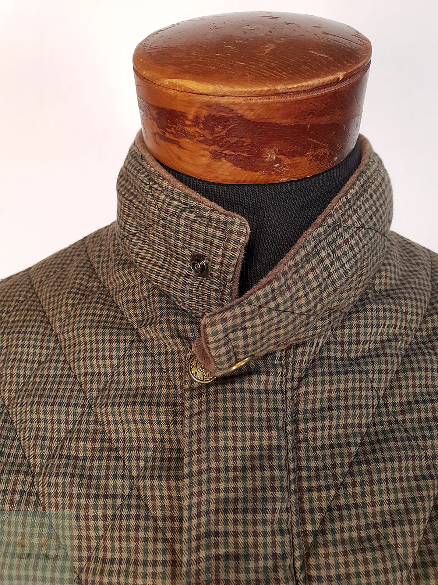 Chaqueta Vintage Verde Café MLW Talla M 5