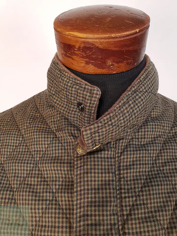 Chaqueta Vintage Verde Café MLW Talla M 5