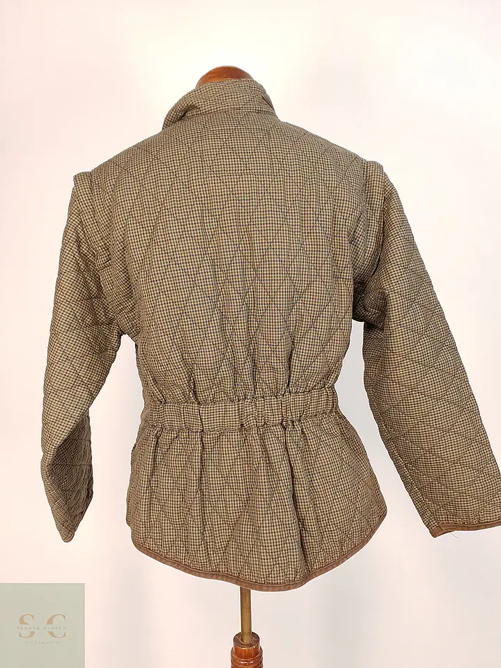 Chaqueta Vintage Verde Café MLW Talla M 10