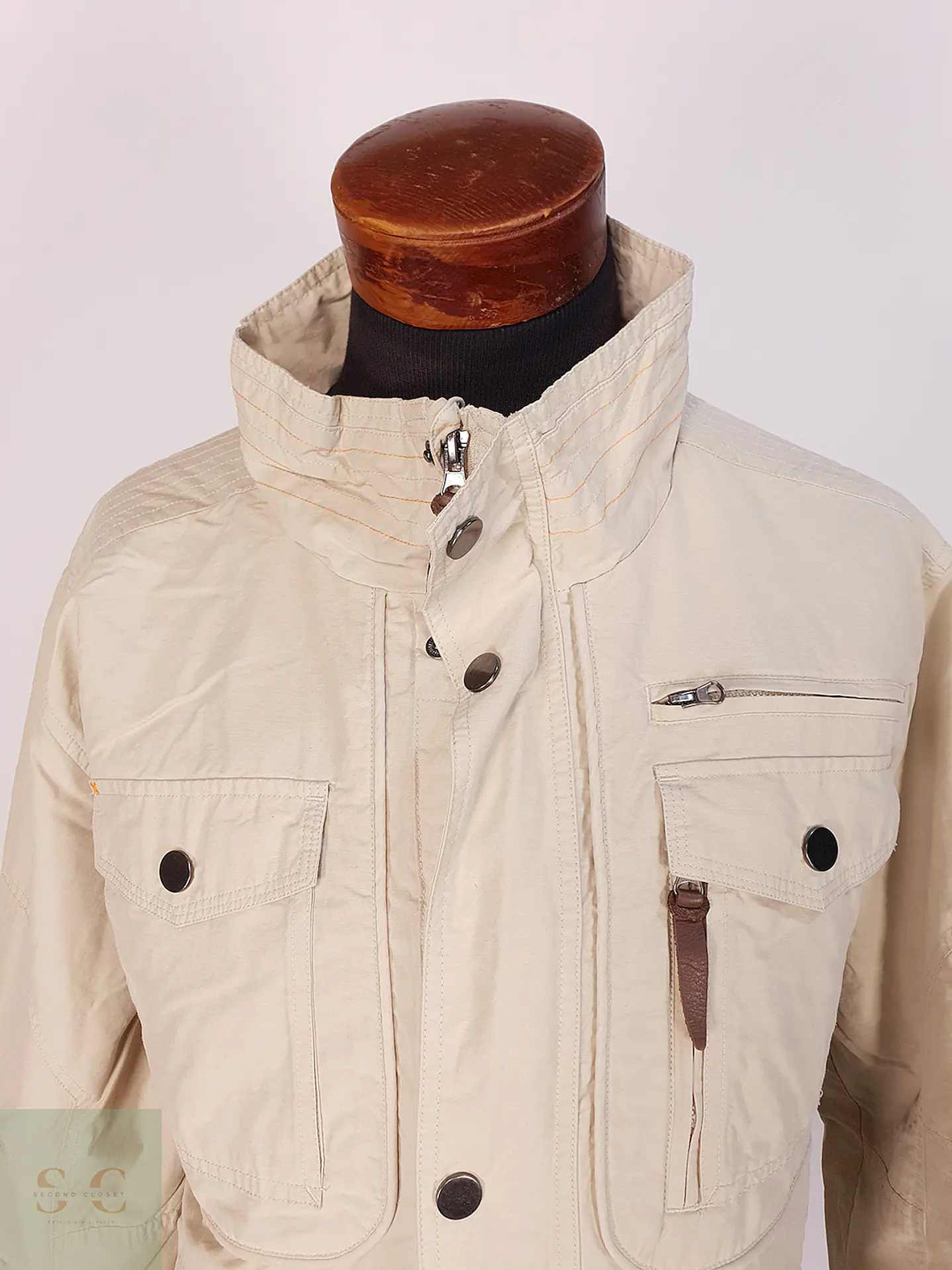 Chaqueta Beige Outdoor Talla LXL 5