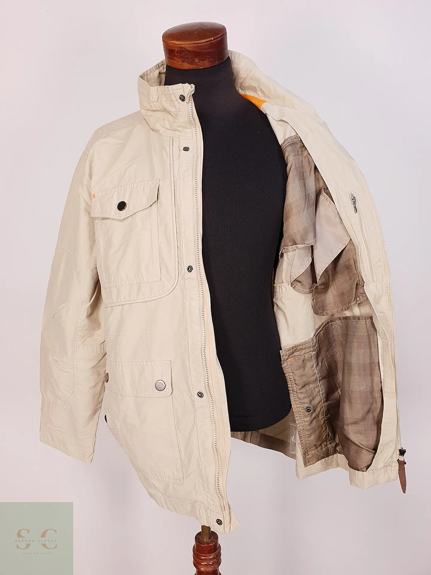 Chaqueta Beige Outdoor Talla LXL 7