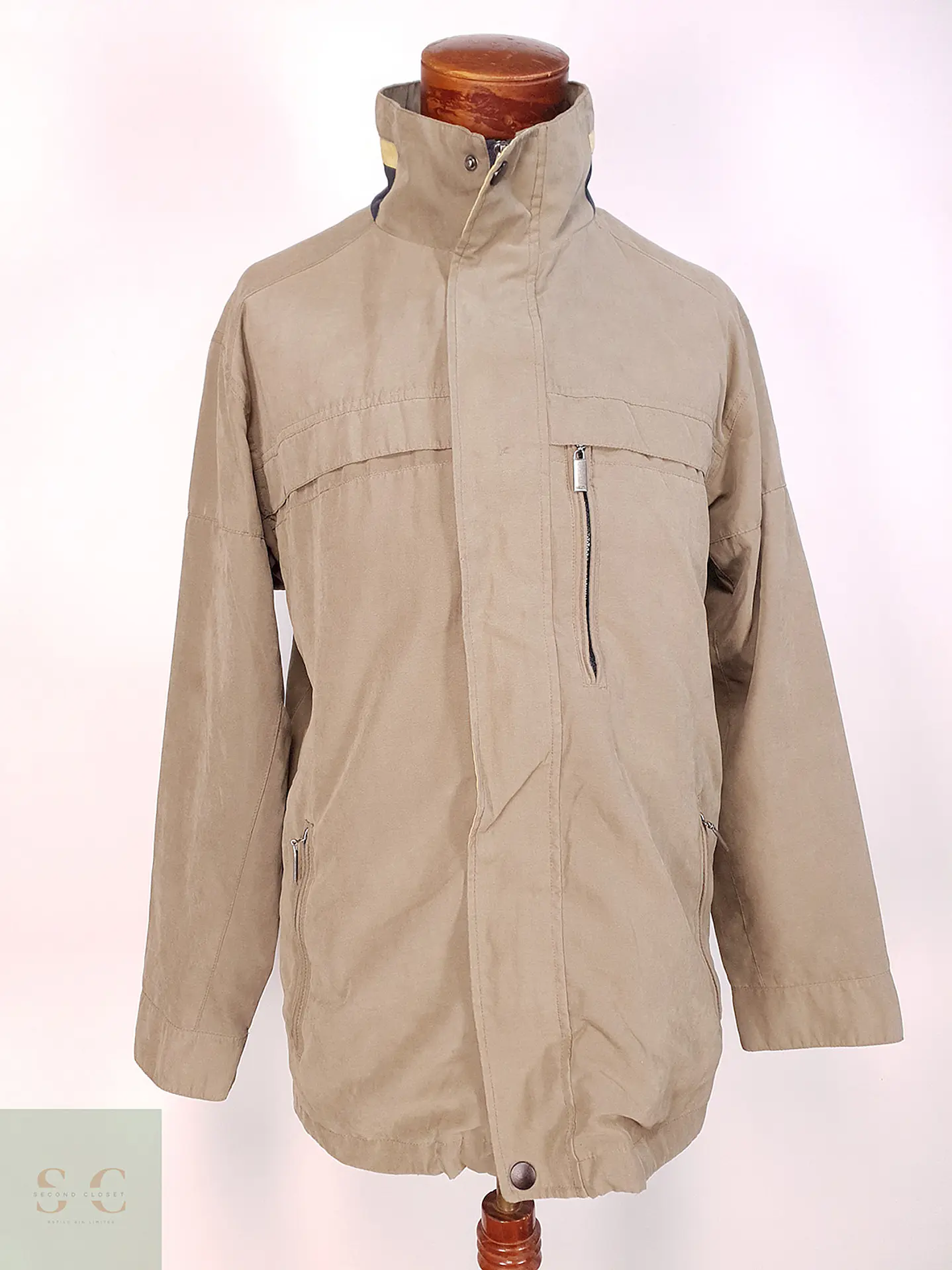 Chaqueta Vintage Verde Babista Talla XL 2