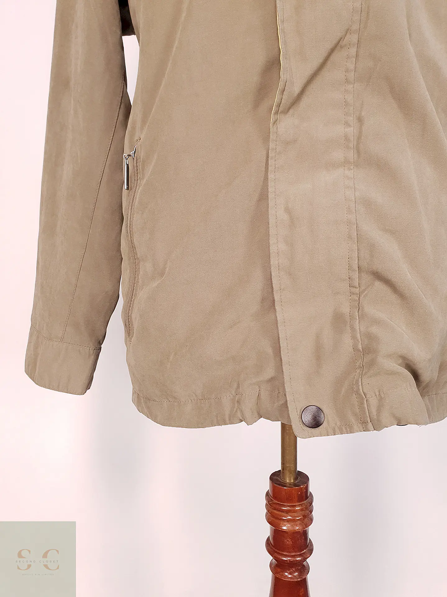 Chaqueta Vintage Verde Babista Talla XL 3