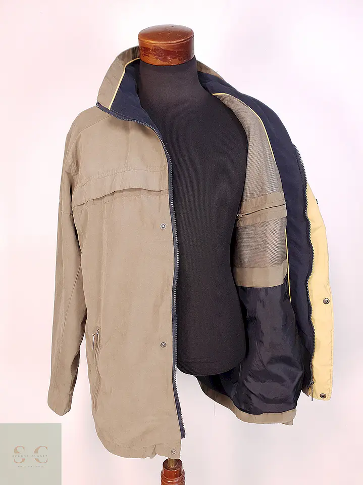 Chaqueta Vintage Verde Babista Talla XL 8