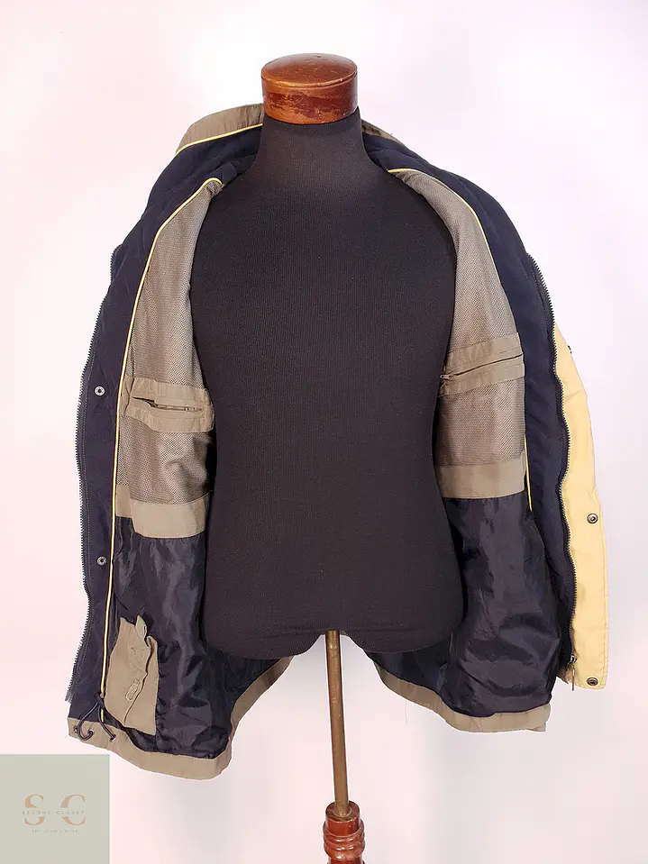 Chaqueta Vintage Verde Babista Talla XL 9