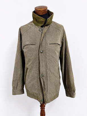 Chaqueta Vintage Urbana Verde Oliva XL (136 cm pecho)