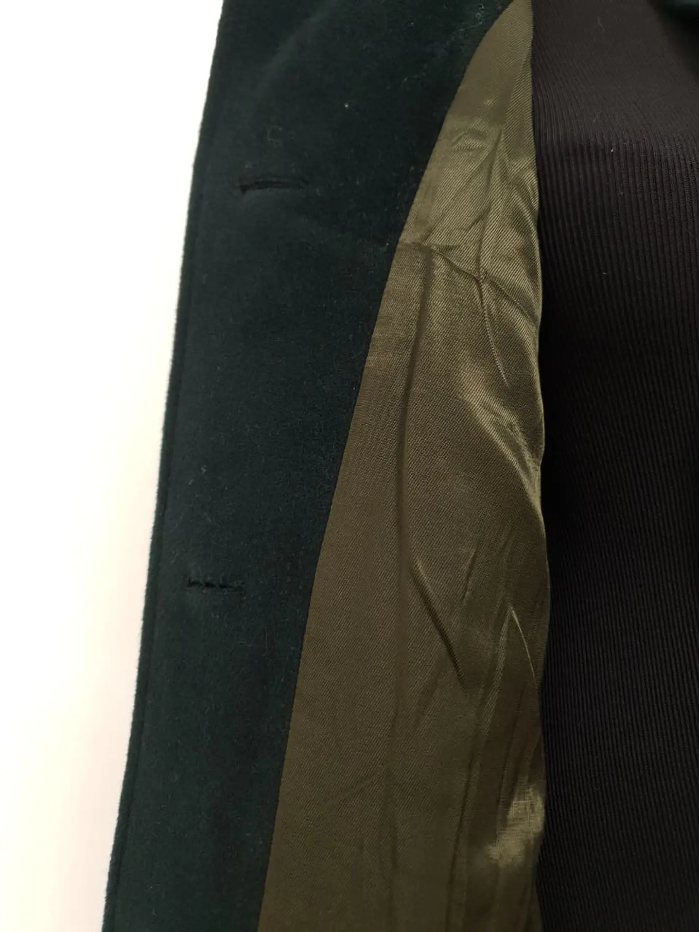 Abrigo Mujer Steinbock Himalaya 100% Lana Verde Bosque – Talla XL 14