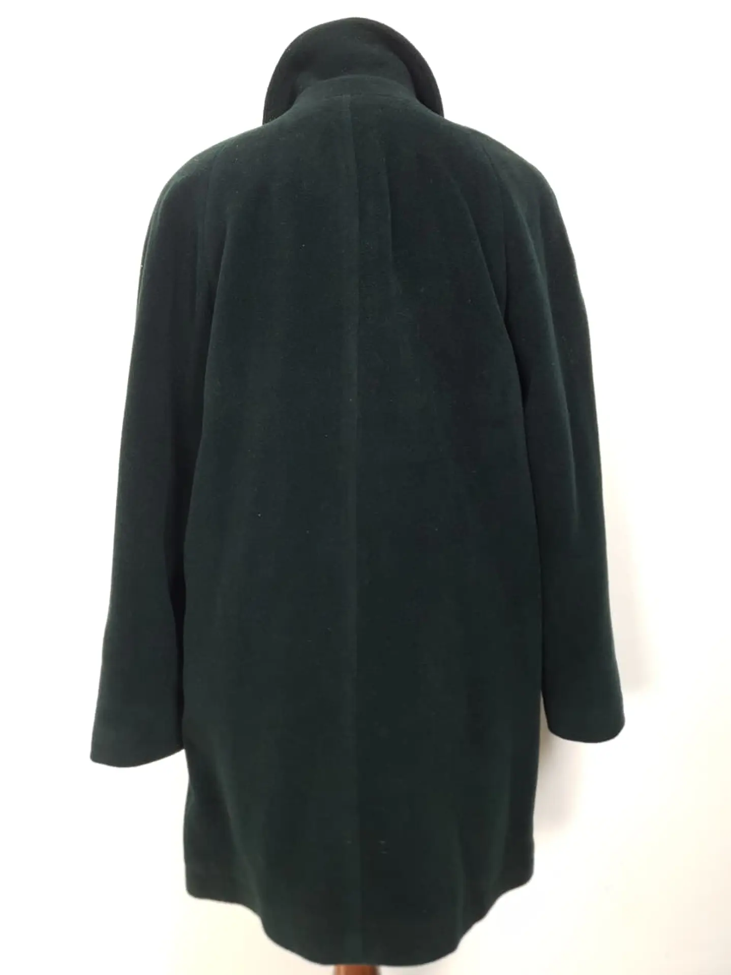 Abrigo Mujer Steinbock Himalaya 100% Lana Verde Bosque – Talla XL 17