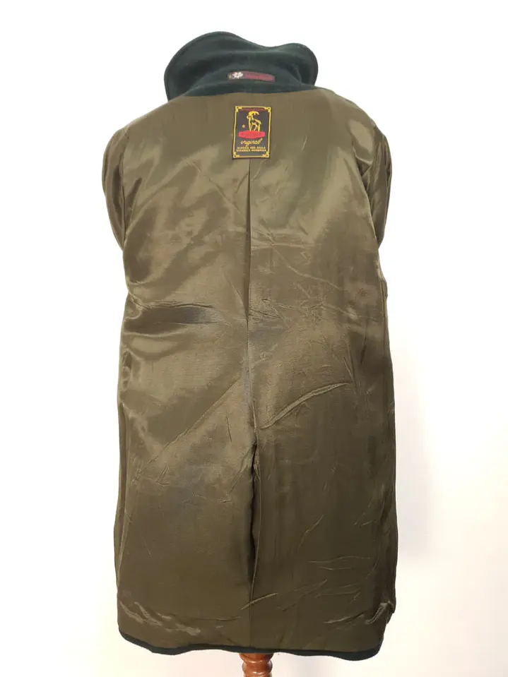 Abrigo Mujer Steinbock Himalaya 100% Lana Verde Bosque – Talla XL 20