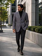 Blazer Canda Plomo Lana Virgen - Talla 2XL - Miniatura 3