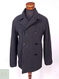 Abrigo Marinero Kenneth Cole Plomo 75% Lana Talla L - Miniatura 1