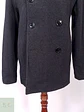 Abrigo Marinero Kenneth Cole Plomo 75% Lana Talla L - Miniatura 3