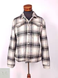 Chaqueta Zara Man Beige Negro Leñadora Talla ML - Miniatura 1