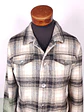 Chaqueta Zara Man Beige Negro Leñadora Talla ML - Miniatura 5