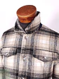 Chaqueta Zara Man Beige Negro Leñadora Talla ML - Miniatura 6