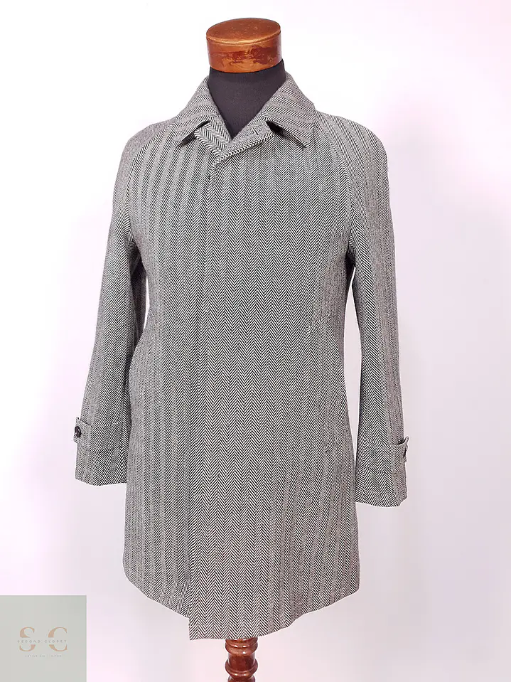Abrigo Crowded Closet by Mens Bigi Japonés 70% Lana Talla S 2