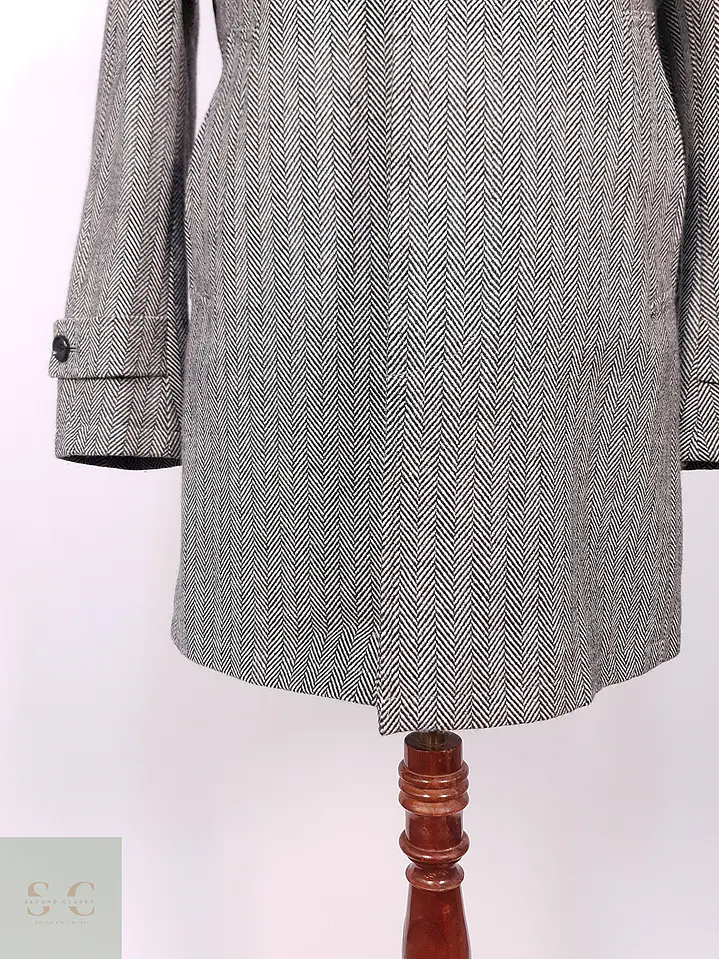 Abrigo Crowded Closet by Mens Bigi Japonés 70% Lana Talla S 4