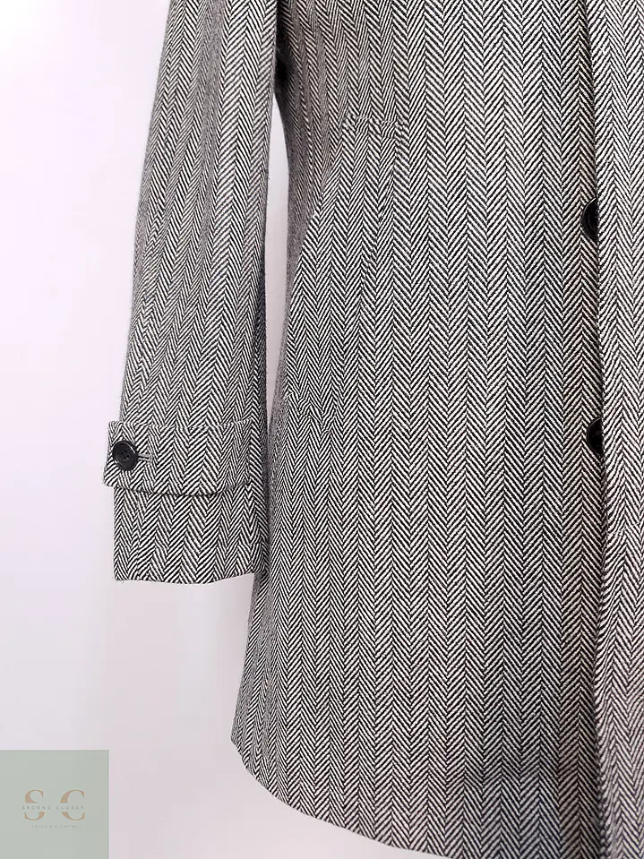 Abrigo Crowded Closet by Mens Bigi Japonés 70% Lana Talla S 5